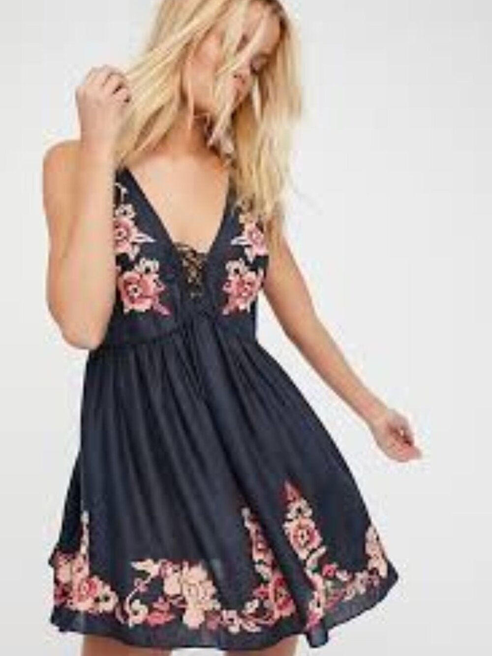 Free People Aida slip dress